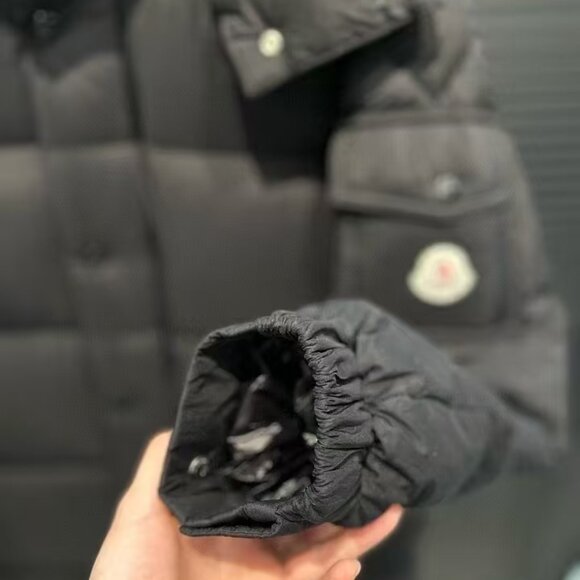 Moncler Maya Long Hooded Down Jacket, Black, Brand New - Picture 11 of 15